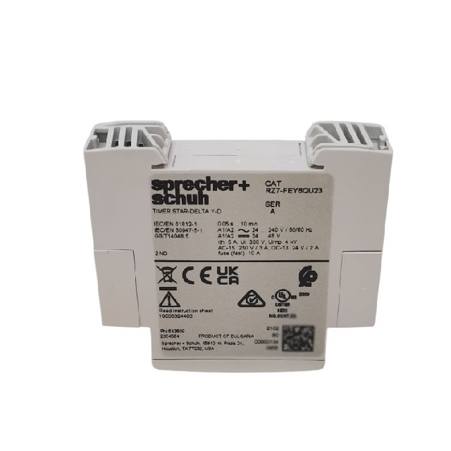 斯普雷徹 Sprecher+Schuh定時(shí)繼電器 RZ7-FEY6QU23