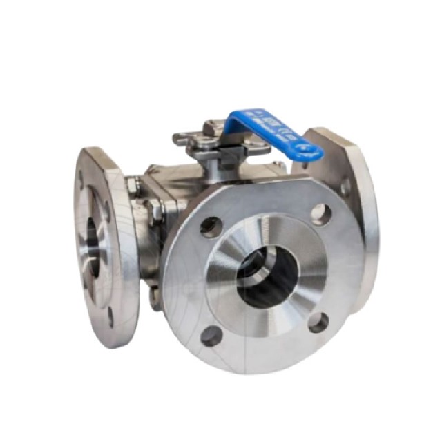 德國A+R ARMATUREN KH 615三通法蘭式球閥